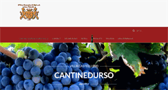 Desktop Screenshot of cantinedurso.com